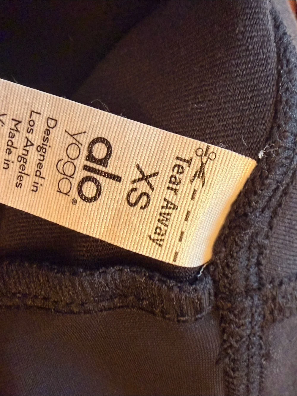 All High-Waist Black Cargo Leggings